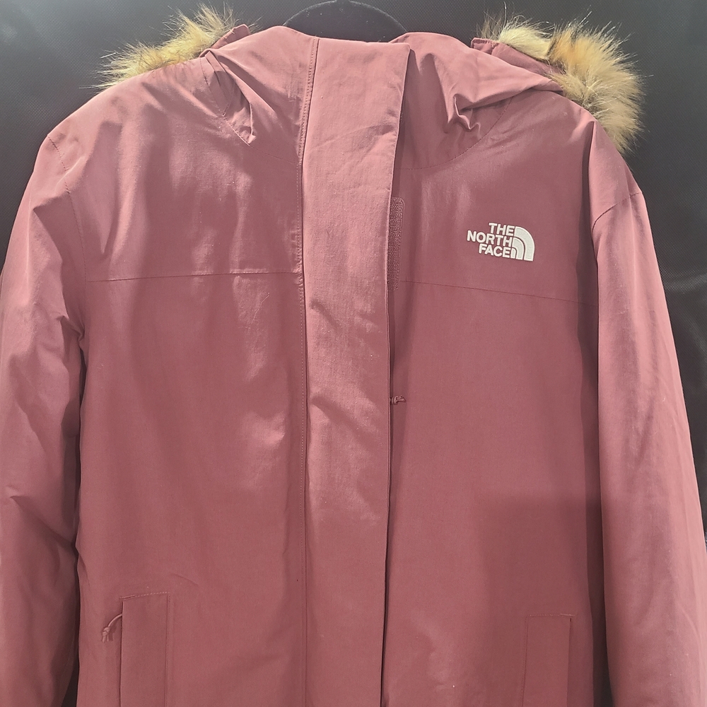The North Face Womens Arctic Parka 550 Mauve XL - Picture 7 of 8
